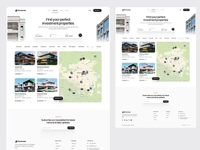 Properties Listing Page 🏠✨ booking website cleanuidesign hero section investmentplatform landing page design market place marketplace website modernwebui properties booking properties website realestateappdesign realestateui realestatewebdesign realestatewebsite responsiveuidesign selling website ui ui design uiuxdesign website design