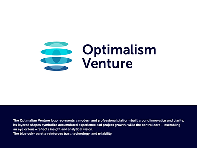 Optimalism Venture Ver. 1 branding concept creative design logo optimalism venture symbol