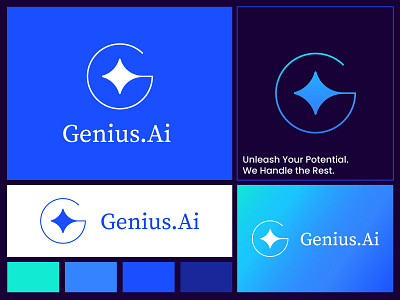 G letter Ai logo ai logo deepseek ai gemini ai grok ai logo logo branding logo designer logo mark logodesign logofolio minimalist logo spark logo