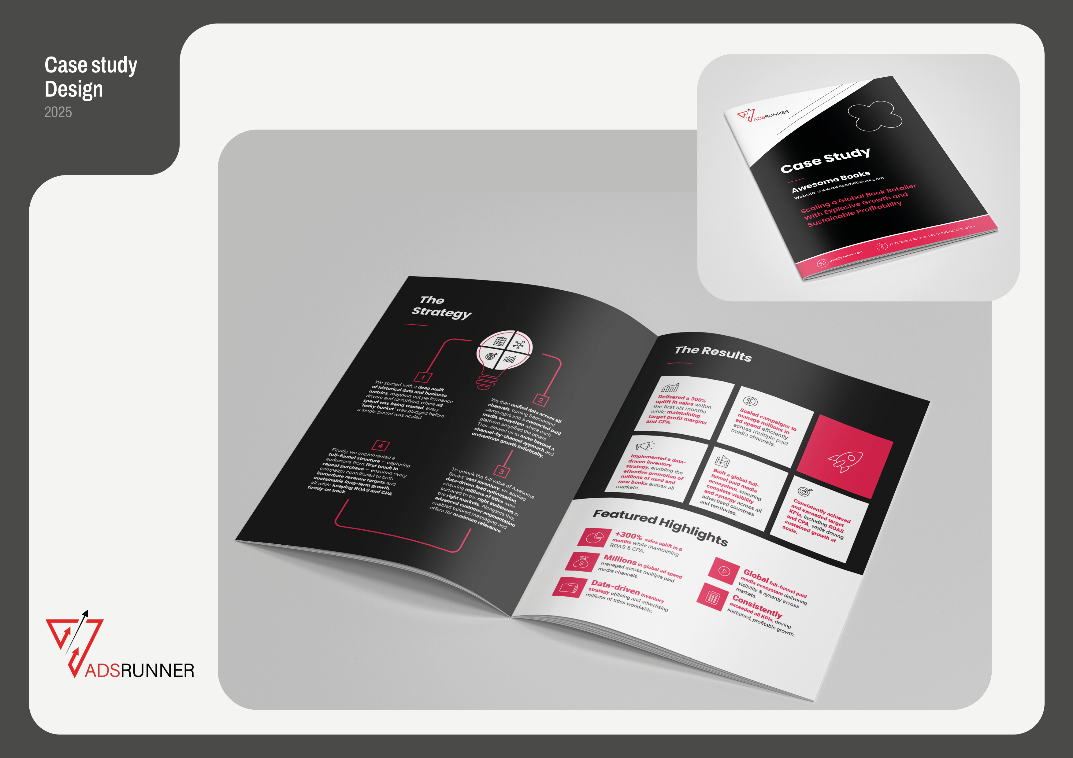 Case study brochure design brochure case study custom graphics indesign infographics page layout page layout design