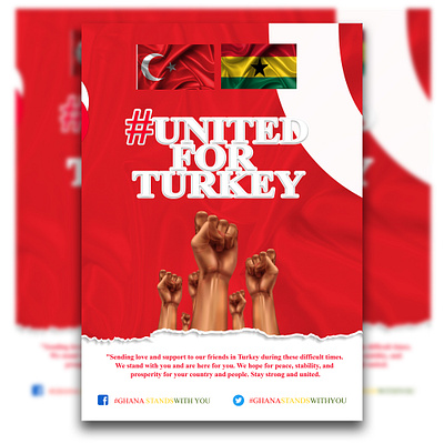 Turkey flyer graphic design