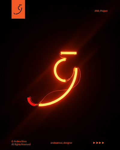 Andrea Nova - Personal Logomark app branding design graphic design illustration logo typography ui ux vector