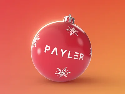 Xmas Ornament – Payler Brand Design 3d animation branding c4d design holiday motion redshift xmas