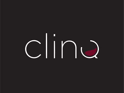 🍷 Clinq beverage brand branding burgundy design elegant identity label logo luxury mahamadhesien mark minimal modern premium refined taste typography wine wordmark