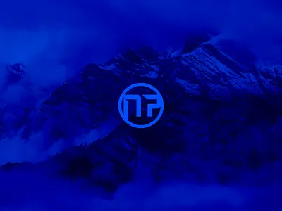 Norton Peak – Visual identity blue branding graphic design identity logo mountain vector watch brand