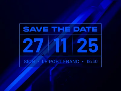 Norton Peak – Save the date abstract blue branding design graphic design identity invitation save the date watch watch brand