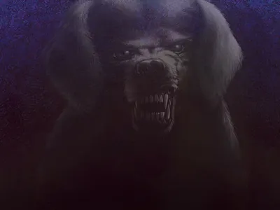 The Barking Ghost !!! 2d animation 90s animation bark barkingghost dog goosebumps goosebumpsbooks growl illustration timjacobus woof