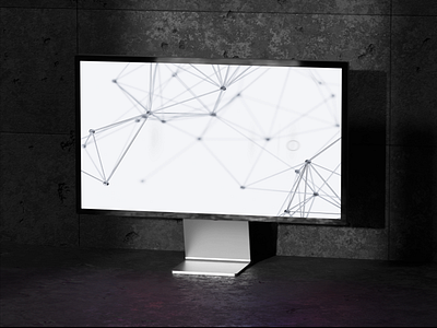 Plexus Animation 3d 3d animation 3d blender abstract ai animation branding data graphic design modern motion graphics network plexus simple tech