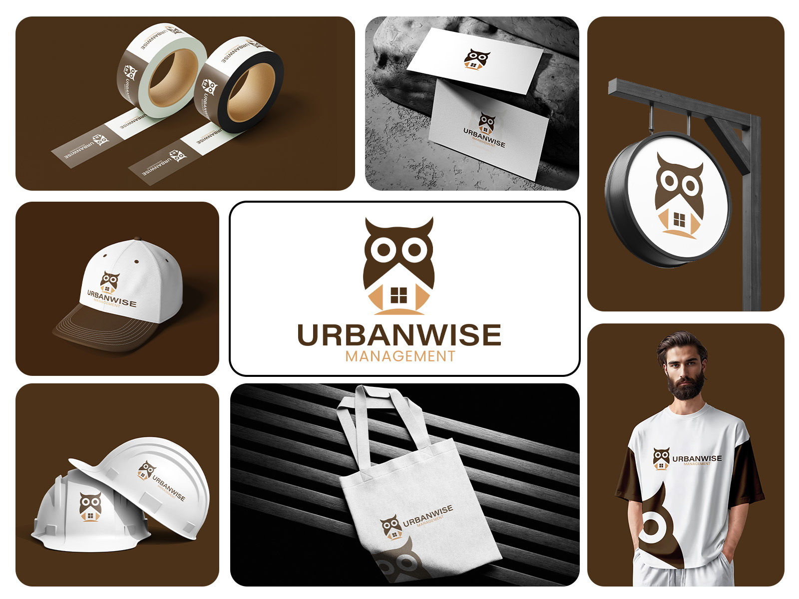 Real Estate Logo Design, Owl + House Logo Design brand identity design branding branding owl log house logo housw logo logo logo design logo nranding logo owl logo owl logo owl branding owl house owl house logo owl lg owl logo owl real esate logo real esatate logo