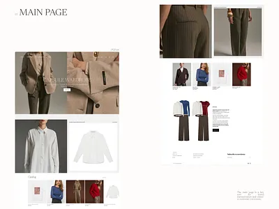 E-commerce / Clothing branding design development site e commerce graphic design site ui website