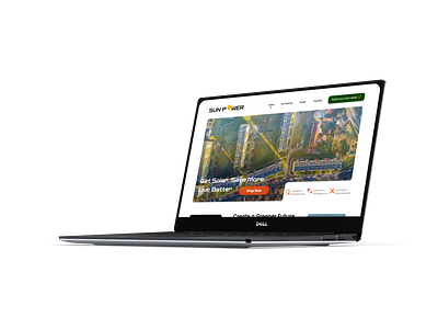 SunPower – Solar Website UI branding clean design dribbble showcase figma graphic design illustration logo minimal modern solar sun ui uiux ux