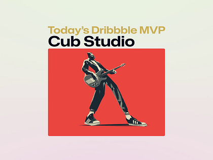 Today's Dribbble MVP
