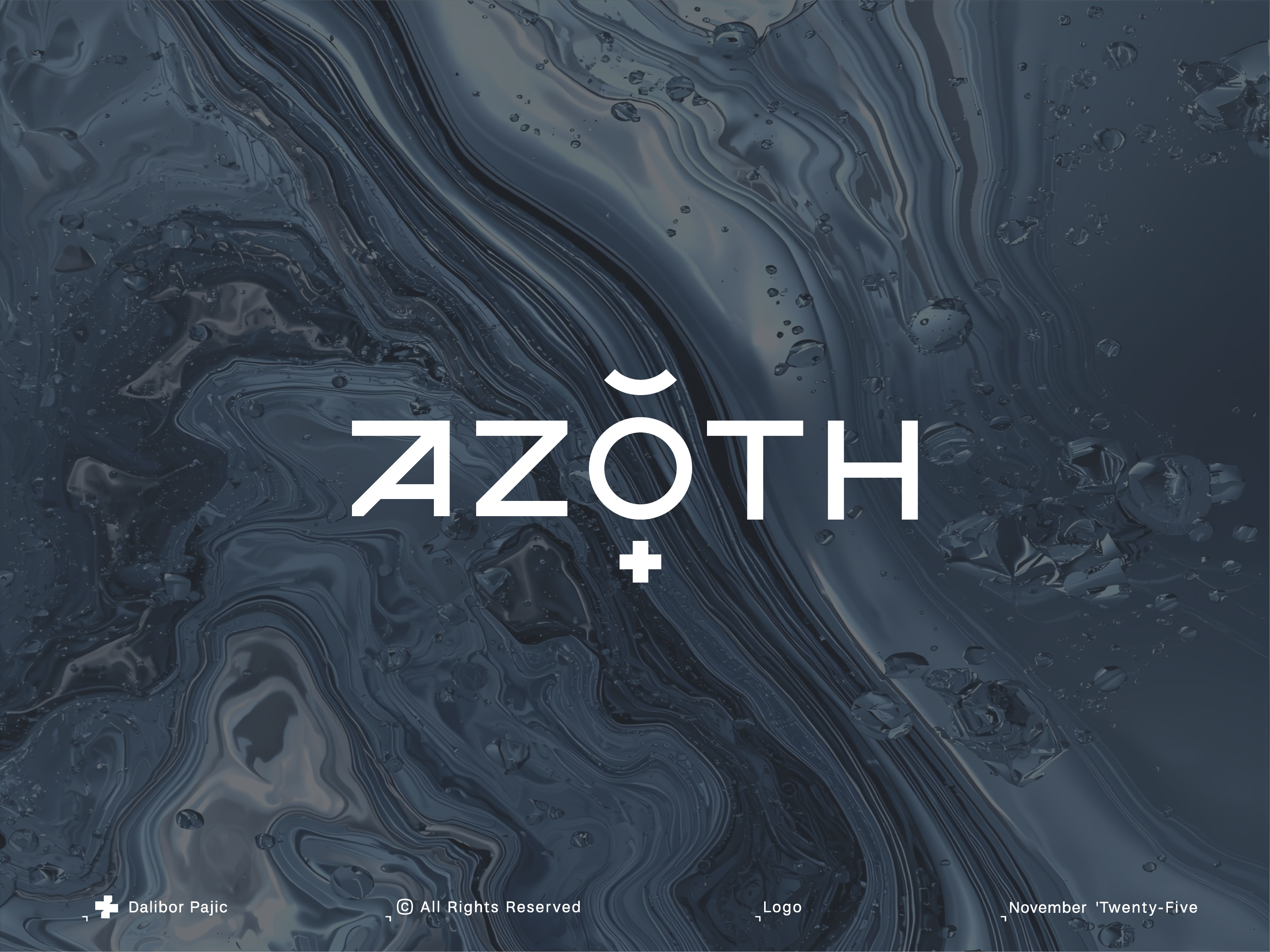 Example of AZOTH Creative Agency Wordmark