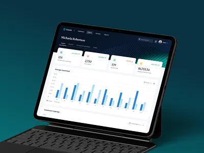 Genesis — Client insights advisor dashboard digital platform financial financial advisor fintech metrics mockup platform saas statistics stats user experience user interface wealth wealthtech
