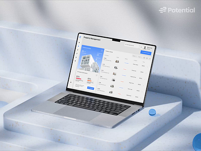 Rentiva | Real estate Web Application | 3D Animation | Potential 3d app branding design mobile mobile app ui uiux web application