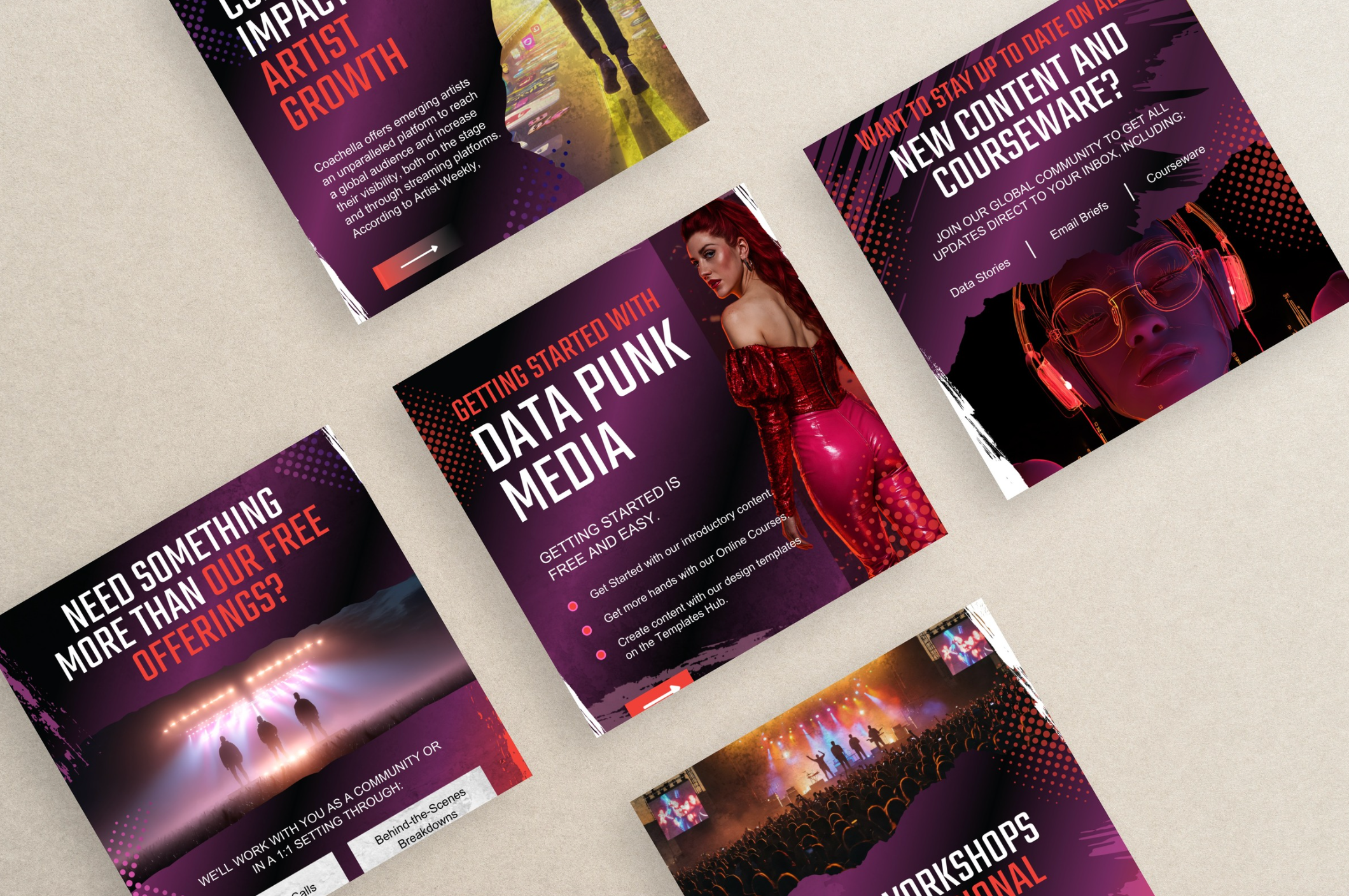 Example of Social Media Post Design