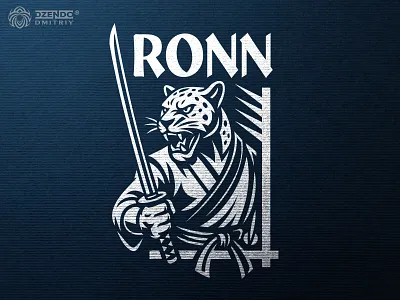Jaguar Samurai logo aggressive jaguar symbol animal swordsman logo branding combat branding feline samurai character jaguar samurai logo jaguar warrior jaguar with katana katana fighter logo logo masculine branding samurai animal emblem samurai robe design warrior jaguar mark