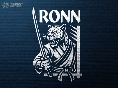 Jaguar Samurai logo aggressive jaguar symbol animal swordsman logo branding combat branding feline samurai character jaguar samurai logo jaguar warrior jaguar with katana katana fighter logo logo masculine branding samurai animal emblem samurai robe design warrior jaguar mark