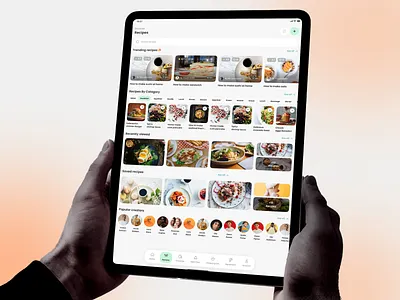 KitchenAid – Smart Cooking & Recipe Management App app design cooking app cooking assistant cooking ui dashboard design design food app food tech interaction kitchen app meal planner mobile app pantry management product design recipe app recipe ui ui ux