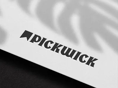 Pickwick Logotype Mockup brand design brand identity branding branding design clean font hand drawn hand lettering identity design lettering logo logo design logotype minimal type typeface typography vintage visual identity wordmark