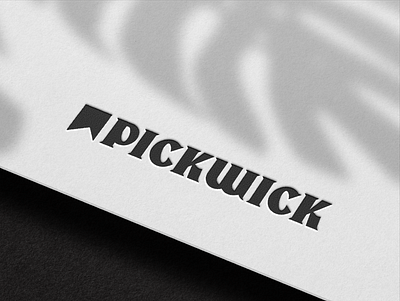 Pickwick Logotype Mockup brand design brand identity branding branding design clean font hand drawn hand lettering identity design lettering logo logo design logotype minimal type typeface typography vintage visual identity wordmark