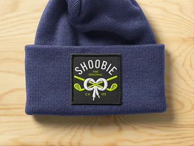 Shoobie Hat Mockup beanie brand design brand identity branding branding design clothes fashion golf golfer hand drawn hat identity design logo logo design logo designer logodesign mockup neon vintage visual identity