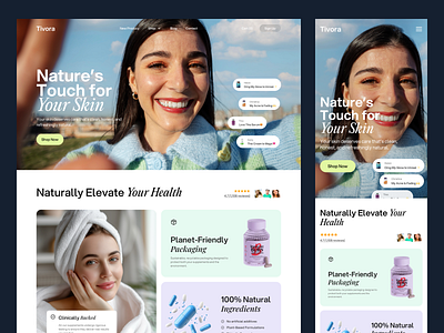 Skincare Products Website beauty brand beauty shop beauty ui beauty website cosmetics design ecommerce graphic design landing page modern ui product page shopping website skincare skincare ecommerce skincare ui skincare website ui uiux ux web design website design