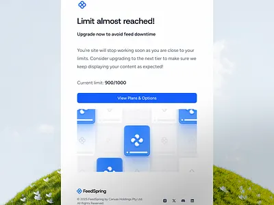 Email Template 3d app dashboard design email email template figma graphic design minimal product design saas ui visual web web design