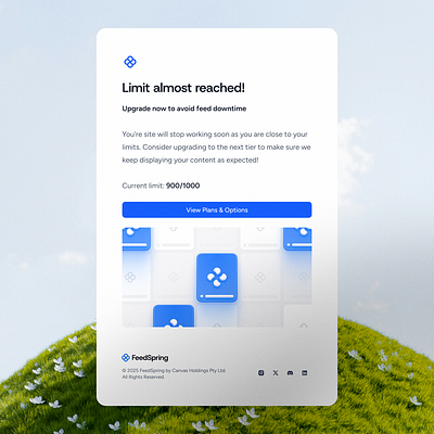 Email Template 3d app dashboard design email email template figma graphic design minimal product design saas ui visual web web design