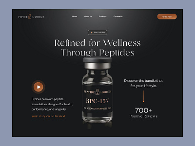 Wellness & Lifestyle Website Design figma fitness landing page web page website wellness