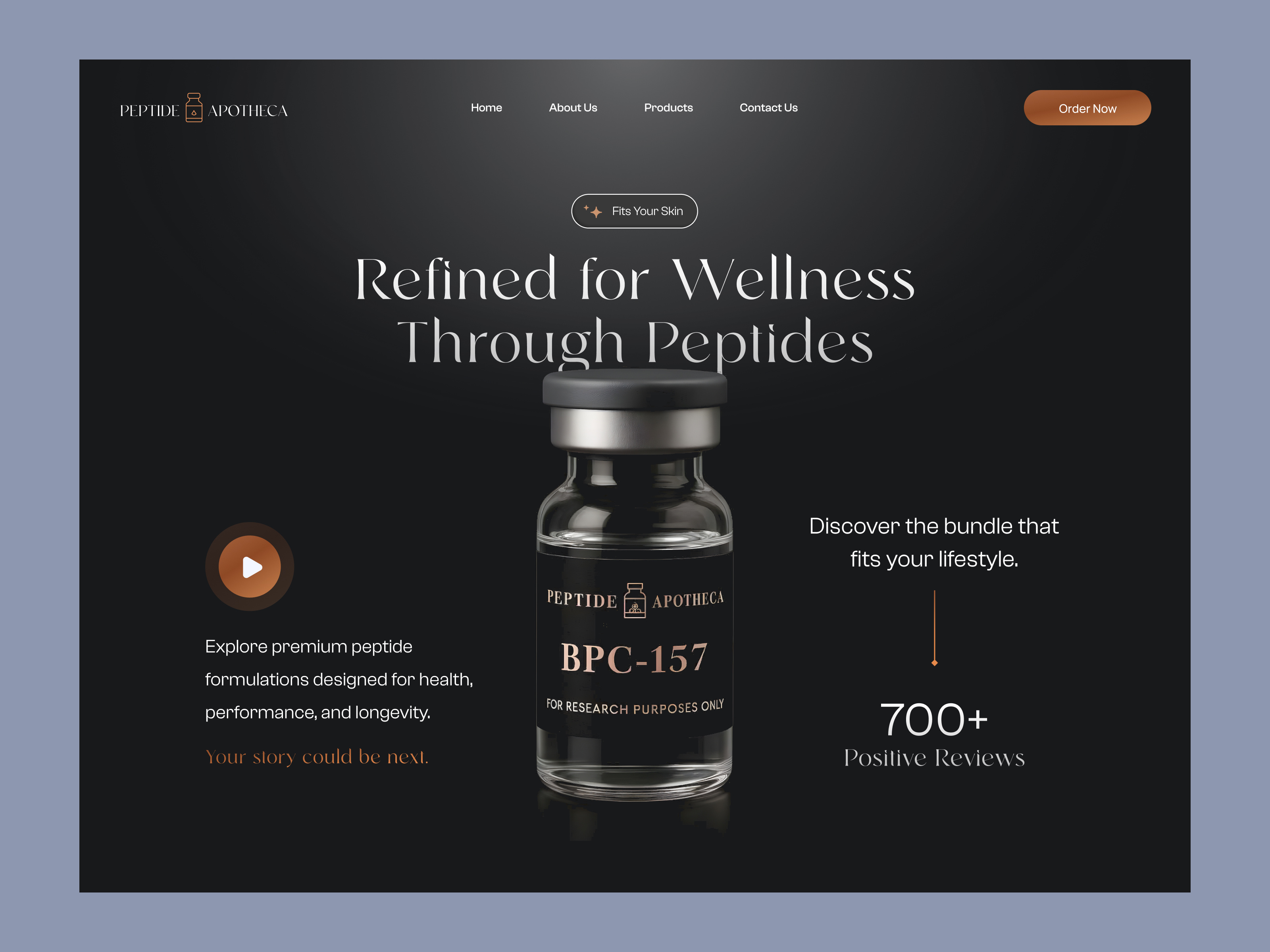 Example of Landing Page Design