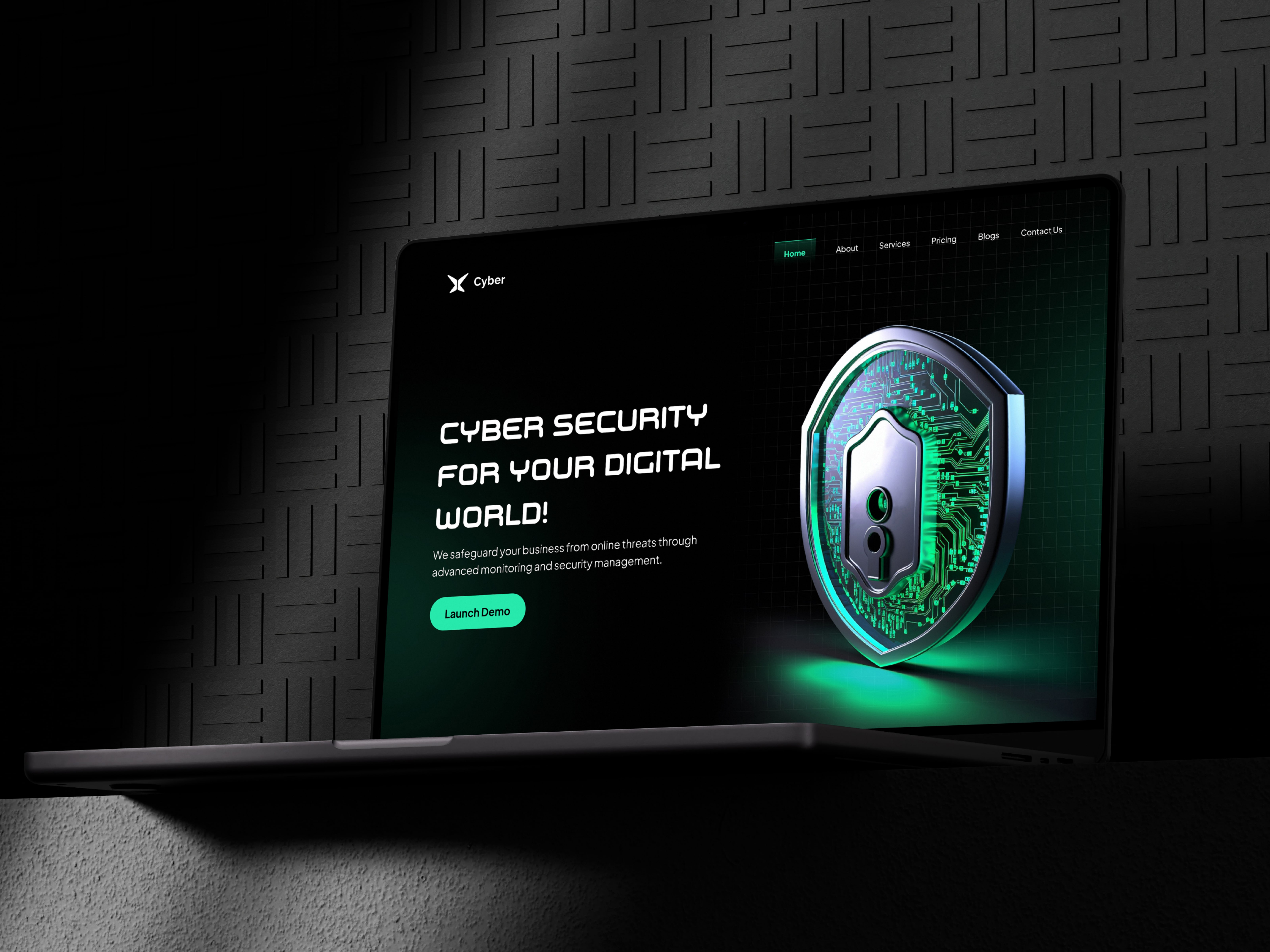 Cyber Security Website Design cyber security cybersecuritydesign cybersecuritywebsite digitalsecurityui landing page moderntechdesign professionalwebsitedesign techwebsitedesign ui uiuxforsecurity website design