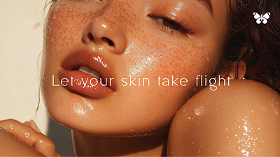 Khinea campaing artdirection branding copy identity photo skincare