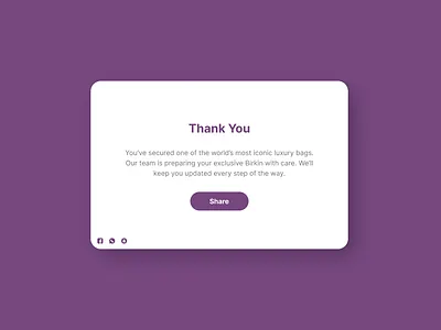 Day 77 – Thank You 100daysui branding dailyui day 77 – thank you design designchallenge dribbble illustration logo ui uidesign