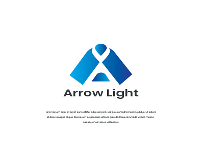 Arrow Light logo branding design a letter logo advertising brand identity branding business business logo corporate corporate branding corporate identity corporate logo design graphic graphic design icon logo letter logo logo logo branding logo design marketing modern logo
