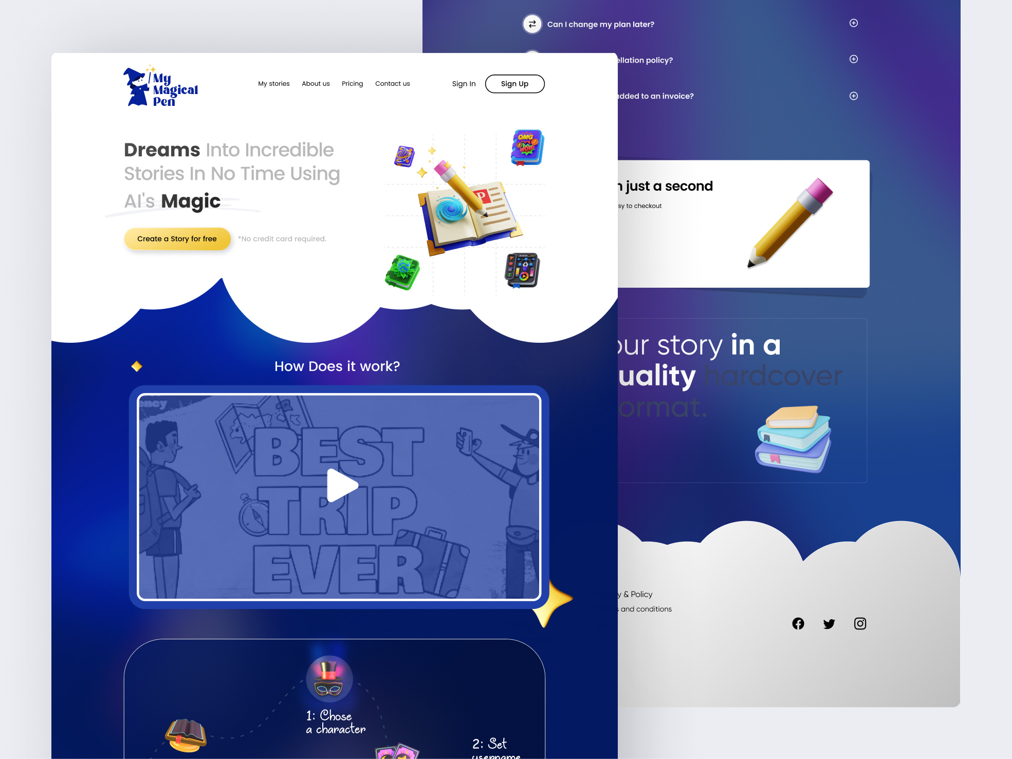 AI SaaS Content Writing Website Design ai ai agent ai content writing website ai platform ai saas website ai web design ai website artificial intelligence content writing interface landing page modern ui modern website product design technology ui uiux design web design web platform website