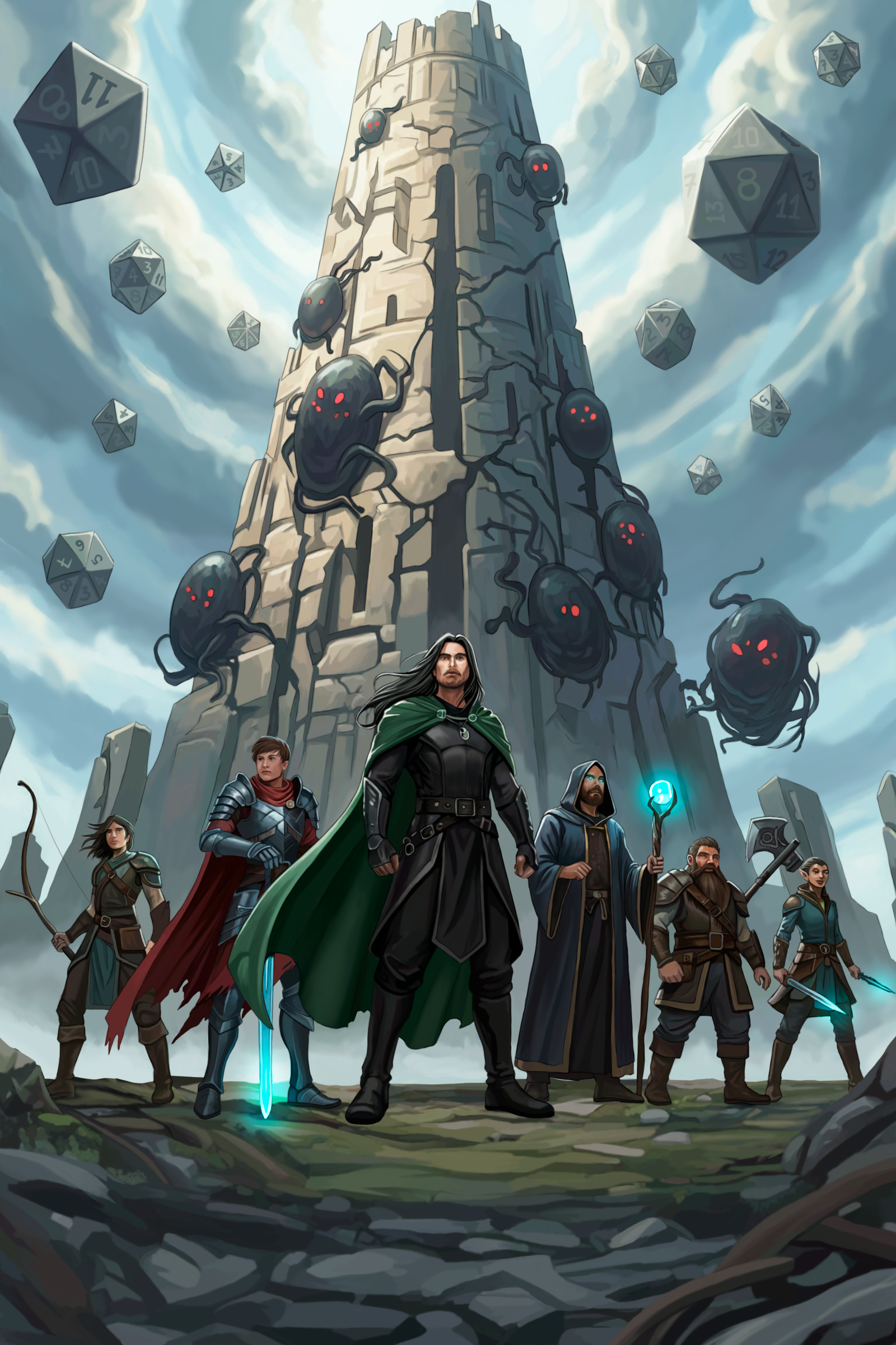 Cover Art anime bookcover characterdesign comic comissions conceptart coverart illustration manga