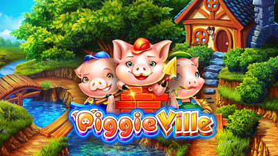 Game Art & Design – Fairytale Theme: “Pigs and Wolves” animation studio art for games cartoon animation drawing casino casino illustration character design characters animation gambling game art game design gaming industry illustration slot design slot machines slots