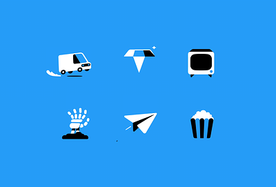 Prime Video icons amazon animated branding delivery design gif icon illustration loop patswerk premium share sticker ui vector