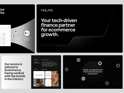FinTech Pitch Deck-Finlaps branding design fintech google slide graphic design illustration investor logo pitch deck powerpoint template presentation design ui