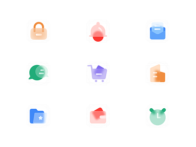 frosted texture icon