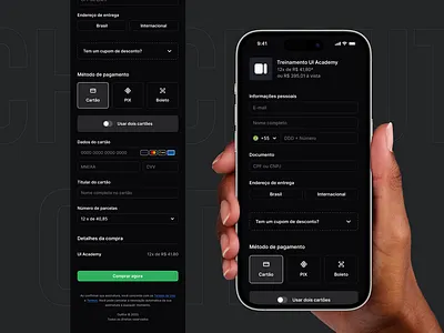 Checkout Outfox app checkout infoproduct mobile first payment product design uidesign website