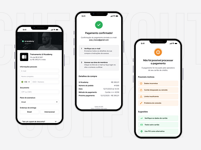 Checkout Outfox app checkout infoproduct mobile first payment product design uidesign website
