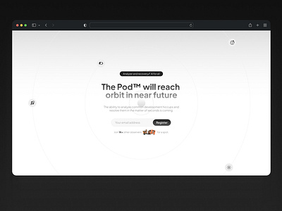waito: waitlist page design branding clean clear dark design figma illustration join landing page light logo saas subscription ui ux wait waitlist web design