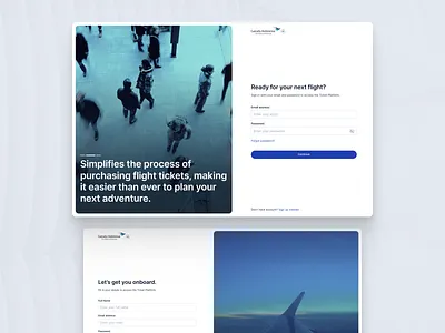 GIA Ticket Platform - Login and Register Concept airline auth authentication concept garudaindonesia gia login register signin signup ui