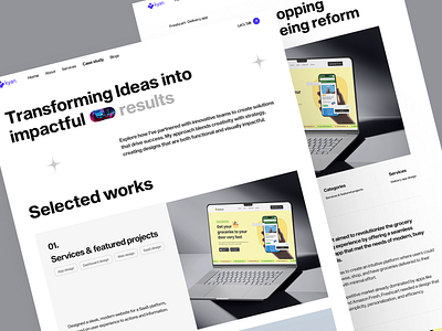 Case Study Page - Designer Portfolio Website🎨 app design branding case study page case study page design clean design designer portfolio designer portfolio website illustration minimal ui ui ux design ui ux designer ux ux design web design web design agency website design website design agency