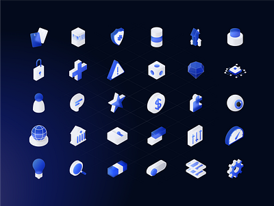 Powens - Visuals 3d animation background banking branding design icons identity illustration interface isometric logo pelostudio ui uidesign vector