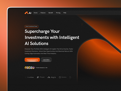 ASET - Web Design ai landing page ai website blockchain crypto crypto exchange dark mode design fintech futuristic futuristic ui landing page modern ui saas ui ui design web design web3 website