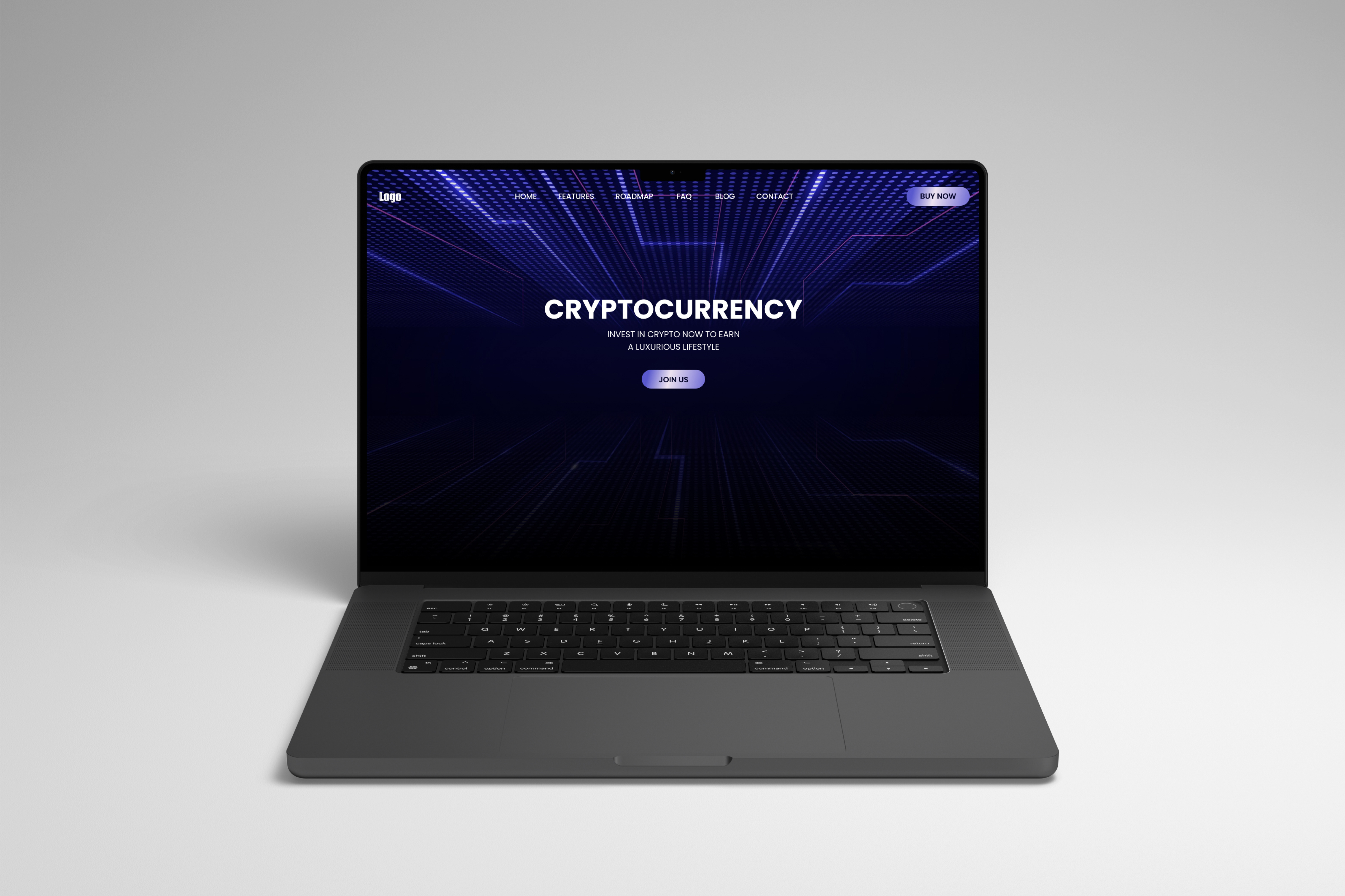 Crypto Website with Parallax Effect 3d animated website animated parallax effect animation website crypto crypto landing page parallax effect web design