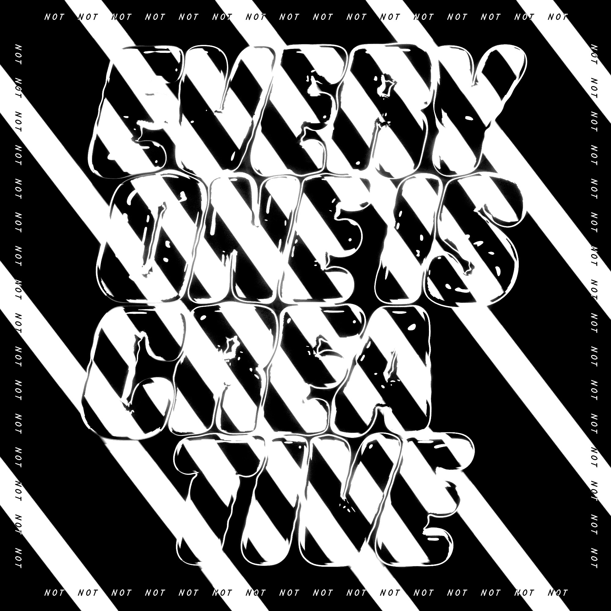 Not everyone is creative font graphic design illustration typography